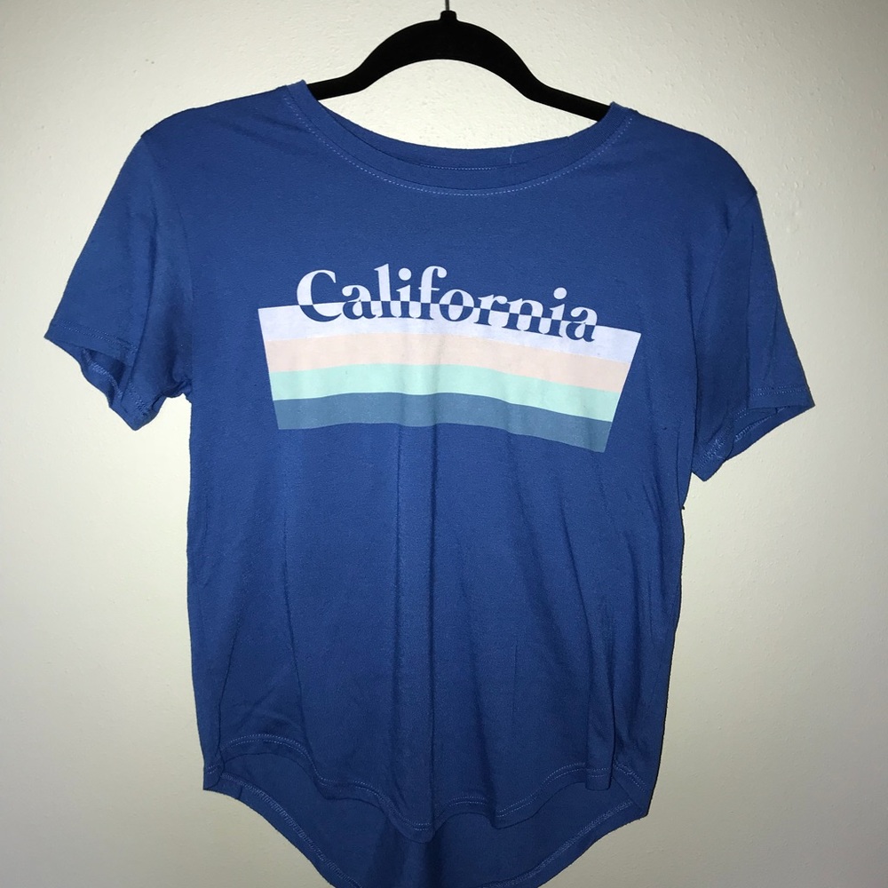 Blue Graphic Tee